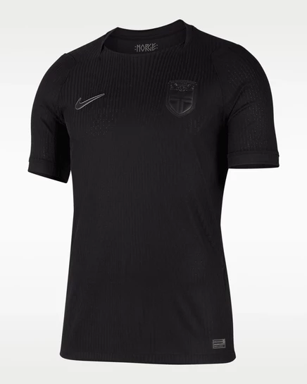 Мужская игровая футболка Nike Norway 2026/27, черная