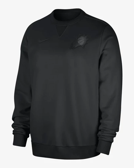 Мужской свитшот Nike Phoenix Suns Standard Issue Dri-FIT, черный