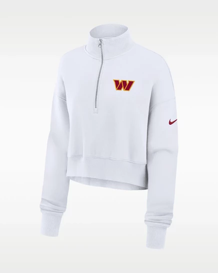 Женский свитшот Nike Washington Commanders, белый