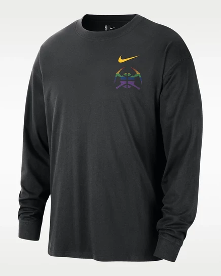 Мужская футболка Nike Denver Nuggets City Edition, черная