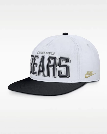 Мужская регулируемая бейсболка Nike Chicago Bears Pro, белая