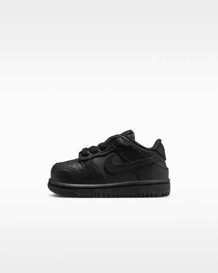 Детские кроссовки Nike Dunk Low, черные