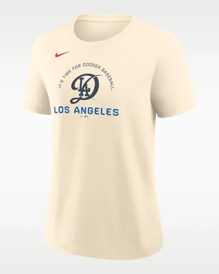 Женская футболка Nike City Connect Dodgers, натуральная