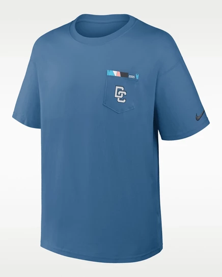 Мужская футболка Nike Washington Nationals City Connect, темно-синяя