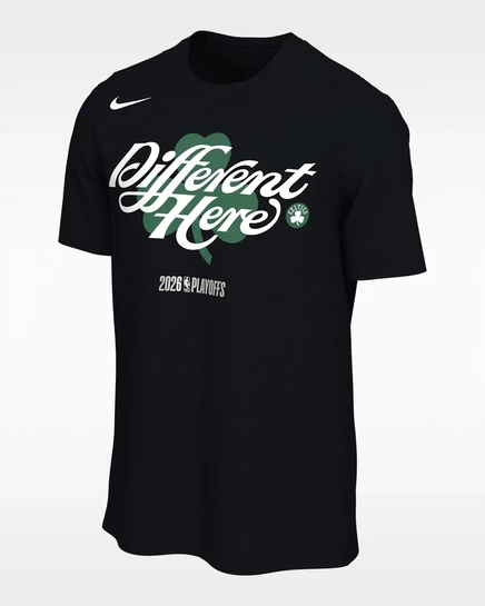 Мужская баскетбольная футболка Nike Boston Celtics, черная