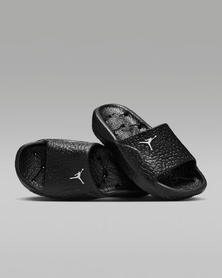 Мужские душевые сланцы Jordan Franchise, черно-белые