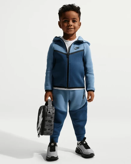 Nike Sportswear Baby (12-24M) Tech Fleece 2-Piece Full-Zip Set work blue