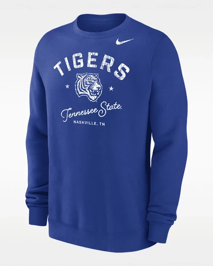 Мужской свитшот Nike Tennessee State Club Fleece, синий