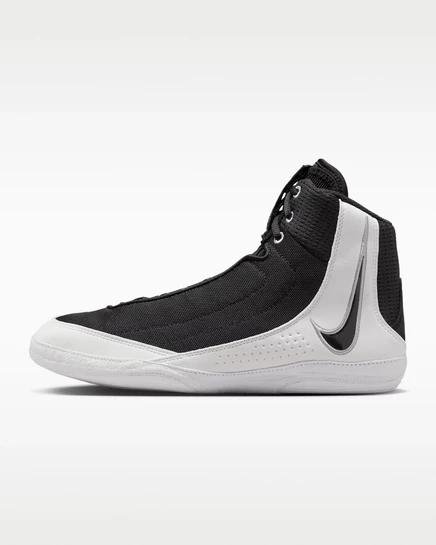 Унисекс борцовки Nike Inflict 4, черно-белые/серые