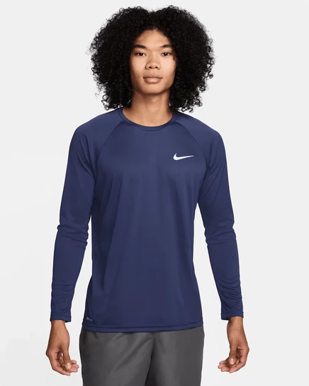 Мужской лонгслив Nike Hydroguard Dri-FIT, темно-синий