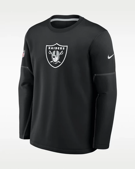 Мужской лонгслив Nike Las Vegas Raiders, черный