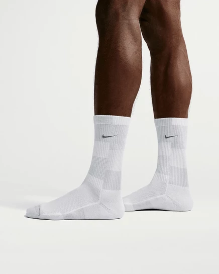 Унисекс-носки Nike Everyday Elevated, белые и серые