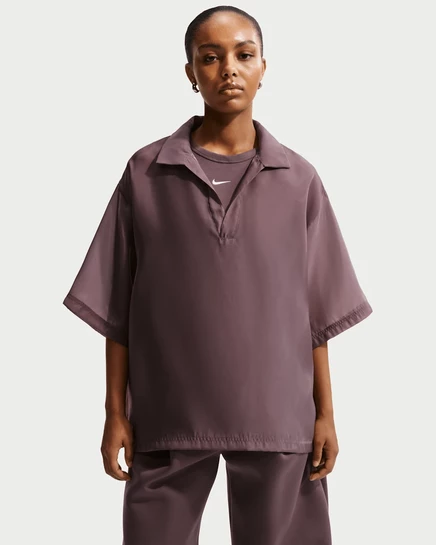 Женский топ Nike Sportswear полупрозрачный, tattoo/sail