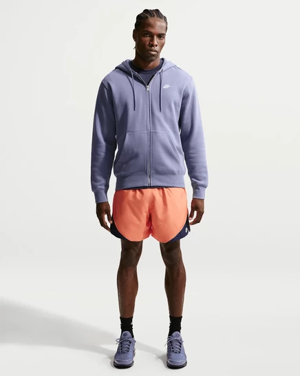 Мужские шорты Nike Windrunner, оранжево/тёмно-синий/белый