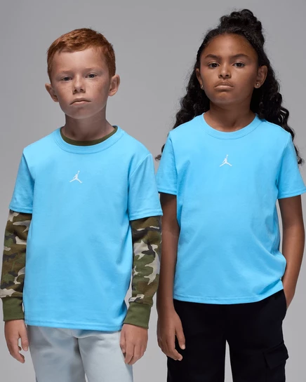 Детская футболка Jordan Dri-FIT Core, синяя