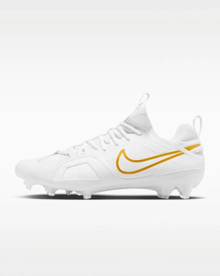 Унисекс бутсы Nike Huarache 9 Varsity LAX, белые/золотистые