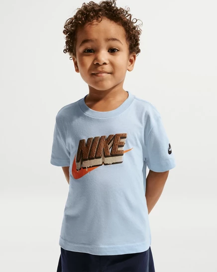 Футболка для малышей Nike Ice Cream Sandwich, голубая