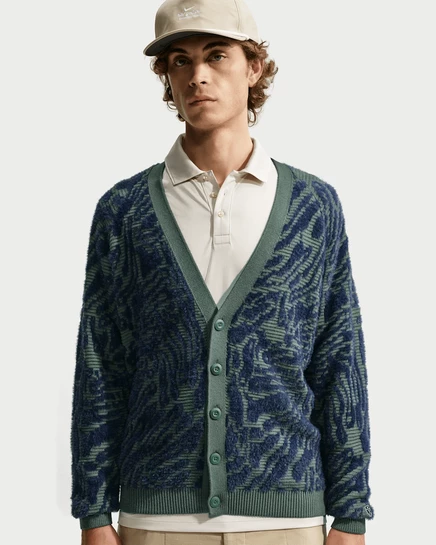 Мужской кардиган Nike Fairway Fresh, зелено-синий