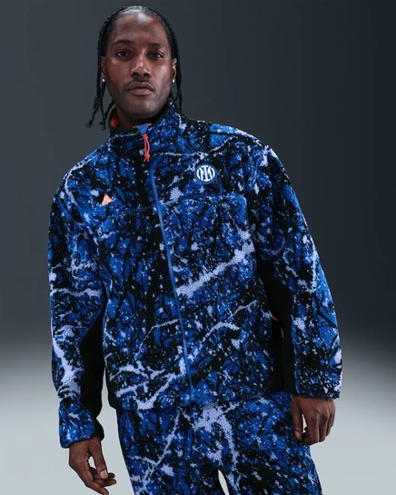 Мужская куртка Nike ACG Canwell Glacier SE, белая/синяя/оранжевая