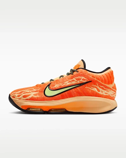 Унисекс баскетбольные кроссовки Nike G.T. Hustle 3 «Haunted Heights», светло-дынный/черный/оранжевый/бледно-неоновый