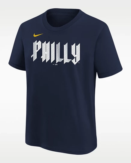 Детская футболка Nike Phillies, темно-синяя