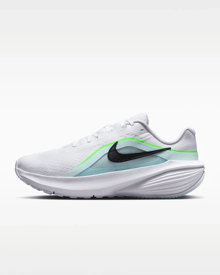 Мужские кроссовки Nike Downshifter 14, белые/голубые/зелёные/чёрные