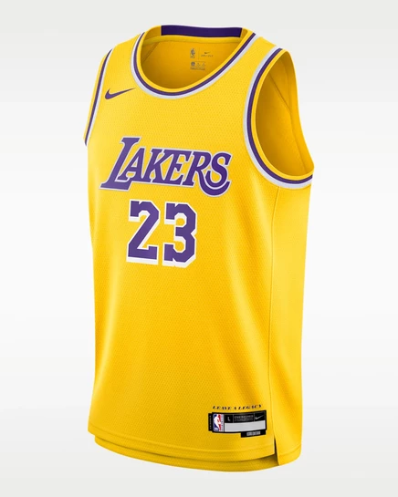 Мальчиковая майка Nike Devin Booker Icon 23/24, желтая