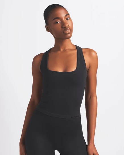 Женская майка NikeSKIMS Vintage Seamless, nskm obsidian