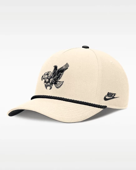 Унисекс кепка Nike Legacy Vintage, натуральная/черная