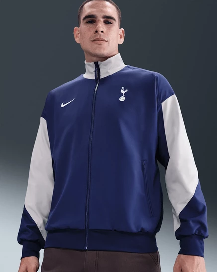 Мужская спортивная куртка Nike Tottenham Hotspur Strike Dri‑FIT, синяя/белая