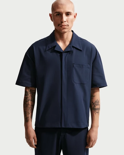 Мужская рубашка Nike 24.7 PerfectStretch Dri-FIT UV, черная