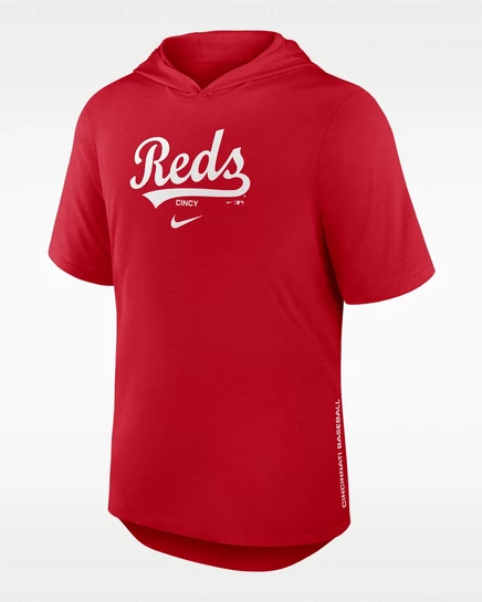 Мужское худи Nike Cincinnati Reds Dri-FIT, красное