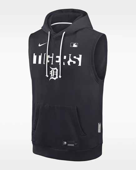 Мужская безрукавная худи Nike Dri-FIT Authentic, темно-синяя