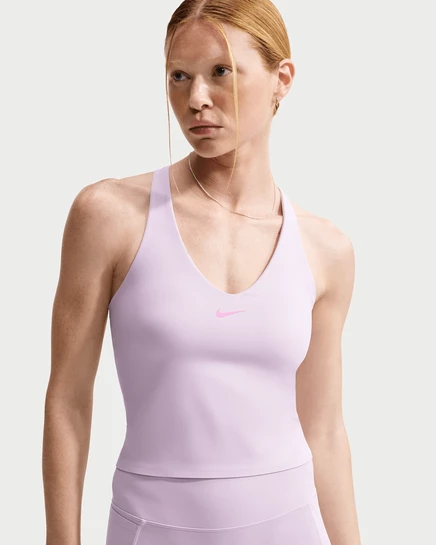 Женский топ Nike Universa, сиреневый/аметистовый/розовый
