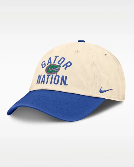 Мужская регулируемая кепка Nike Florida Primetime 2-Tone Club, натуральная