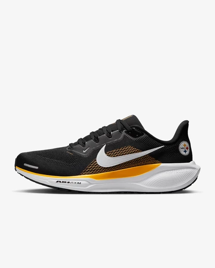 Мужские кроссовки Nike Pegasus 41, черно-золотые/белые