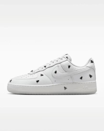 Мужские кроссовки Nike Air Force 1 Retro, бело-черные