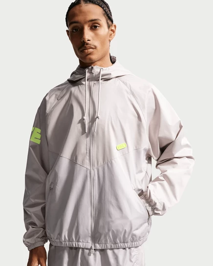 Мужская куртка Nike Windrunner тканая, кремовый/жёлтый
