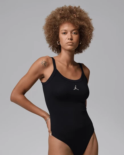 Женское боди Jordan Brooklyn Essentials, черное