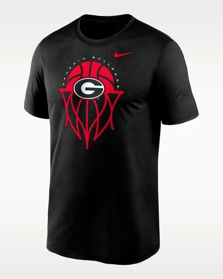 Мужская футболка Nike Georgia Legend Icon Dri-FIT, черная