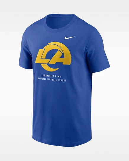Мужская футболка Nike Los Angeles Rams, ярко-синяя