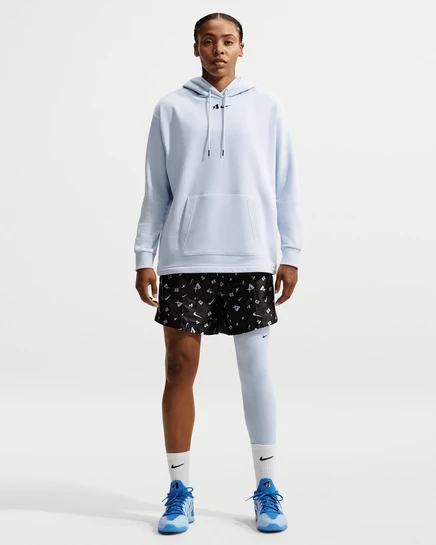 Женские баскетбольные шорты Nike A'ja Wilson, черно-синие