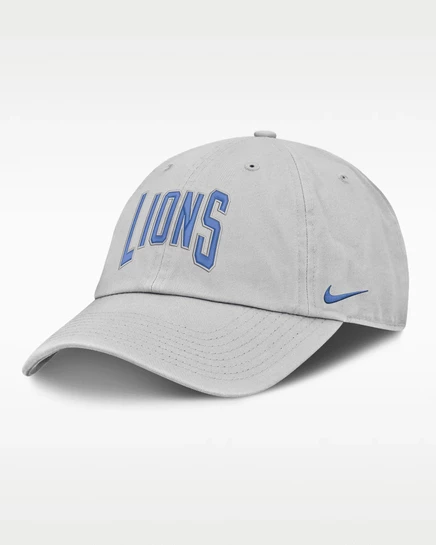 Мужская кепка Nike Detroit Lions, серая