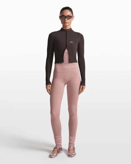 Женские леггинсы NikeSKIMS Seamless 26″, гималайский/экрю