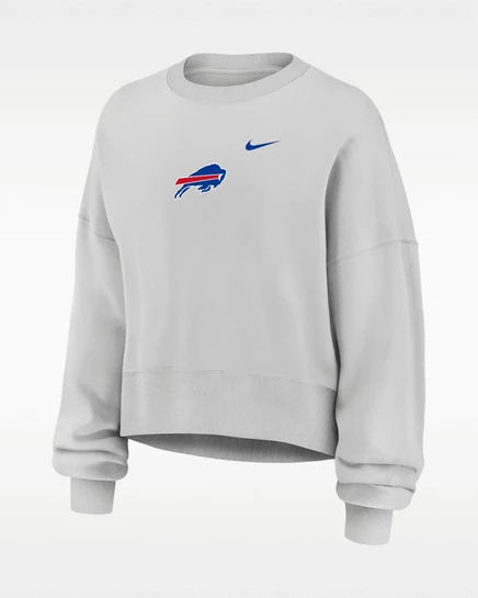 Женский свитшот Nike Buffalo Bills Phoenix, серый