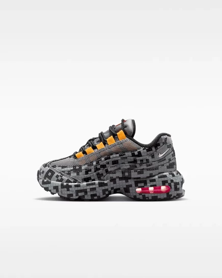 Детские кроссовки Nike Air Max 95 x LEGO, серо-черные