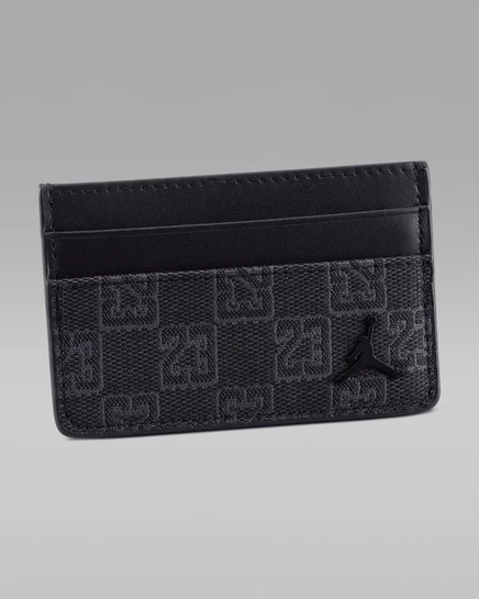 Мужской кардхолдер Jordan Monogram, черный
