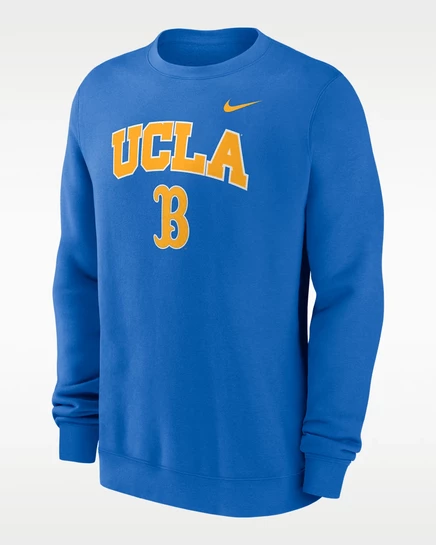 Мужской свитшот Nike UCLA Arch Crew, синий