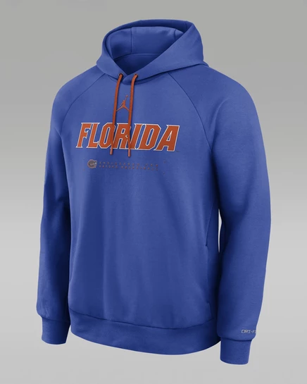 Мужское худи Jordan Florida Courtside Dri-FIT, королевский синий