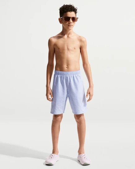 Плавки для мальчиков Nike Swim Breaker Ripple 7″, голубые
